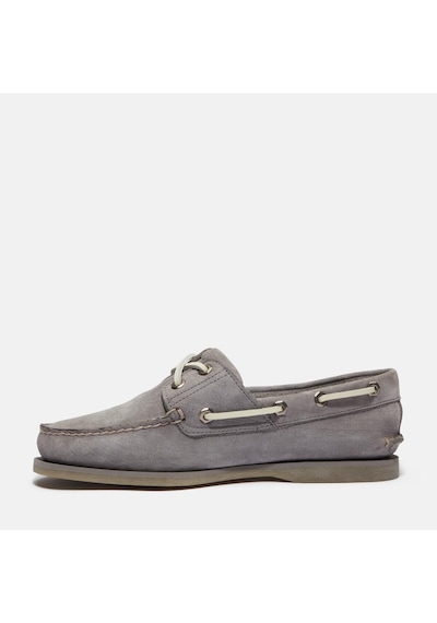 Timberland Classic Boat Boat Shoe Erkek Gri Tb0a4187el81 Gri