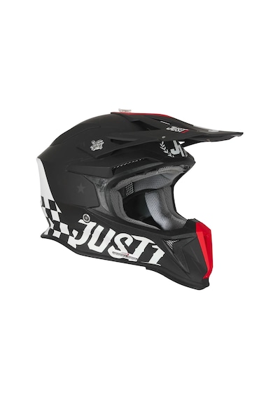 Just1 J18 +mıps Old School Kross Kask Mat Siyah