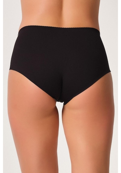 Moon Wear Siyah Mı Emay 2702 Mama Lazer Slip Korse
