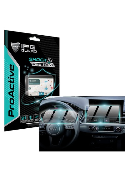 Audi '21-23 Q5 '20-24 A4 A5 10.1" Navi+12.3" Gös.panel Ipg Koruma
