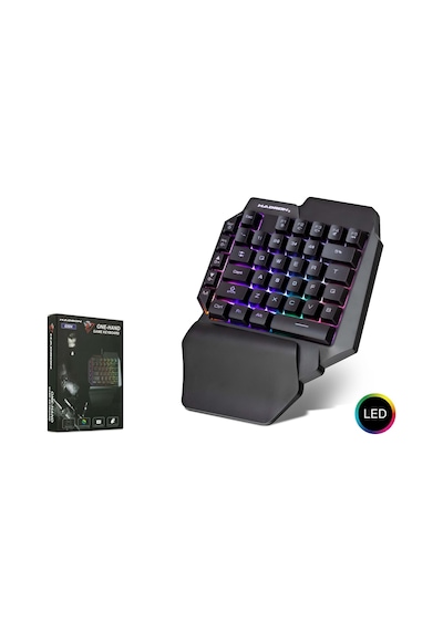 Hadron G504 Usb Kablolu Tek El Oyuncu Q Klavye (PubG Desteklemez)
