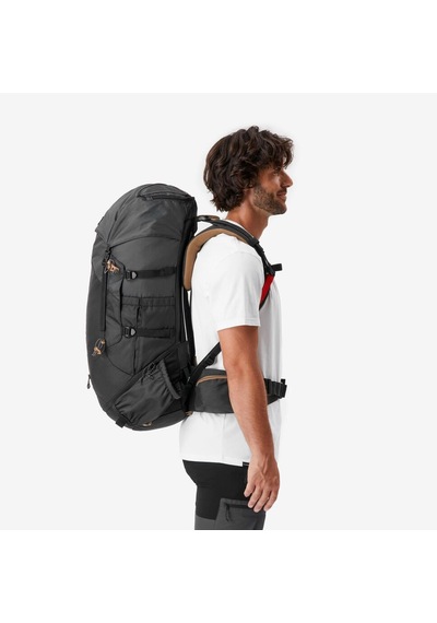 Simond Sımond Erkek Outdoor Trekking Sırt Çantası - 50 L - Mt100 Easyfit Gri