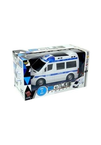 Oyuncak Polis Arabası Pilli Işıklı Sesli
