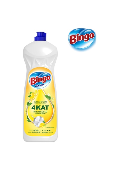 Sıvı Elde Bulaşık Deterjanı Limon 650ml X 4 Adet