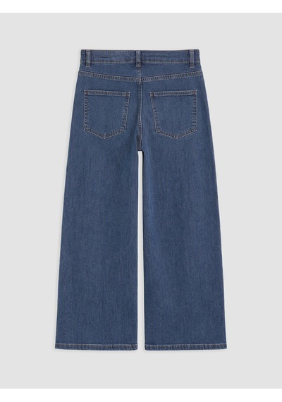 Lcwaıkıkı Classic İndigo Wideleg Kadın Jean Pantolon