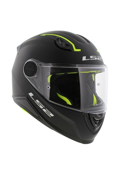 Ls2 FF812 Kid Çocuk Kapalı Motosiklet Kaskı Mat Siyah
