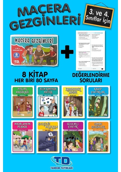 Macera Gezginleri 8 Kitap
