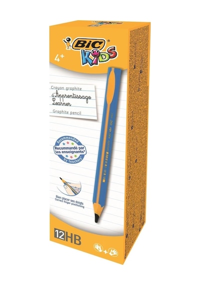 Bic Kurşun Kalem Kids Evolution Hb Üçgen Jumbo 12 Li Mavi 919262