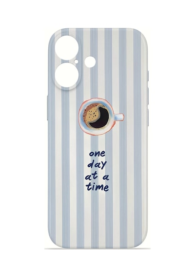 Apple iPhone Uyumlu 17 Vorian İnce Kamera Korumalı Mika Kılıf One Day Coffee One Day Coffee Mika