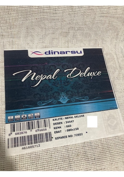 Dinarsu Halı Nepal Delüks Akrilik Yatak Odası Seti+krem Renk
