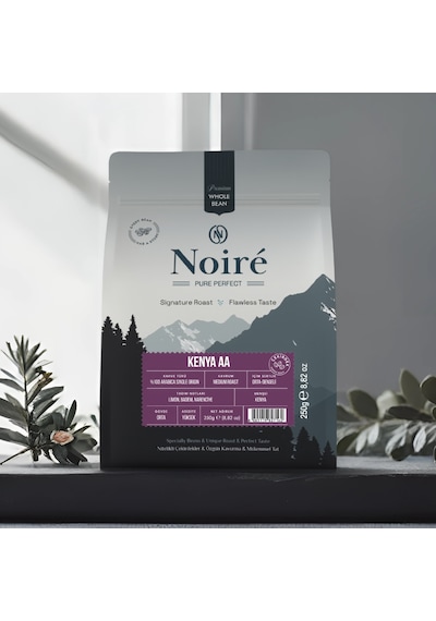 Noire Kenya Aa 250g - %100 Arabica Single Origin Çekirdek