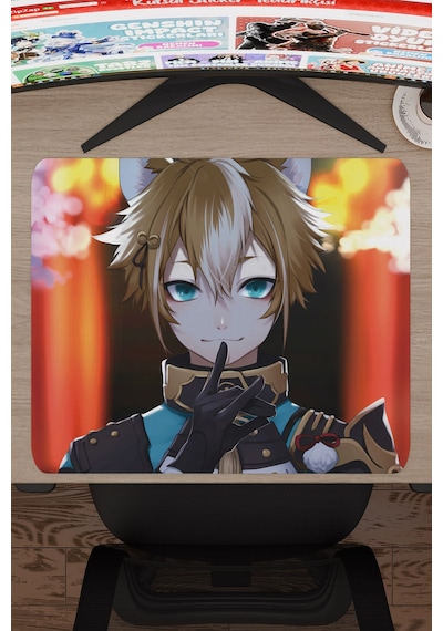 Gorou Genshin Impact Anime Oyuncu V2 - 48x40 Xl Gaming Mouse Pad Fare Altlığı