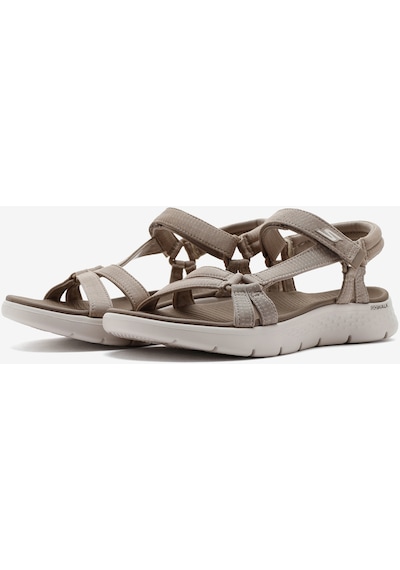 Skechers Go Walk Flex Sandal - Sublime Kadın Bej Sandalet 141451 Tpe Bej