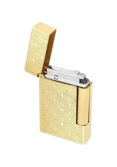S.t. Dupont Initial Guilloche Çakmak Altın 20845 Altın