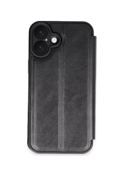 Newface Apple İphone 16 Kılıf Flip Cover - Siyah