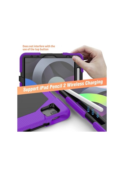 Apple iPad Pro 11 2020 Kılıf Griffin Tablet Kapak - Mor İtdark26381