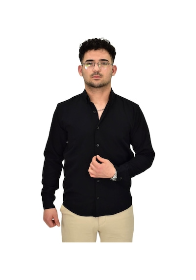 Erkek Spor Gömlek Regular Fit 9630 Bgl-st04413 Siyah Erkek Spor Gömlek Regular Fit 9630 Bgl-st04413 Siyah