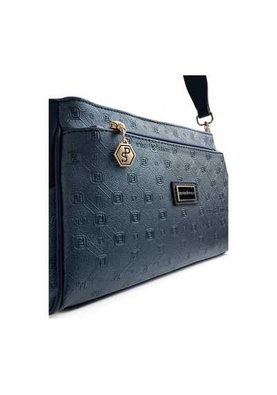 Silver & Polo Silver Polo Lacivert - Lacivert Logolu Kadın Çapraz Çanta Sp1273