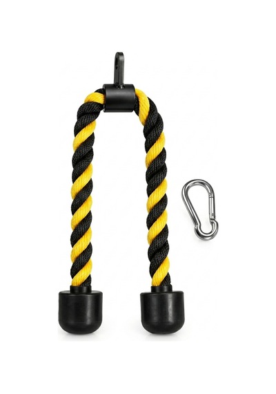 100 Cm 28mm Kalın Profesyonel Triceps Halatı - Rope Pushdown - Cable Egzersiz Aparatı