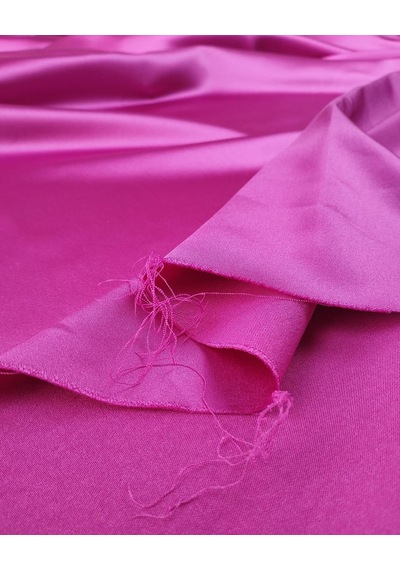 Koyu Pembe Renkte Tok Hafif Esnek Saten En: 140cm-11367