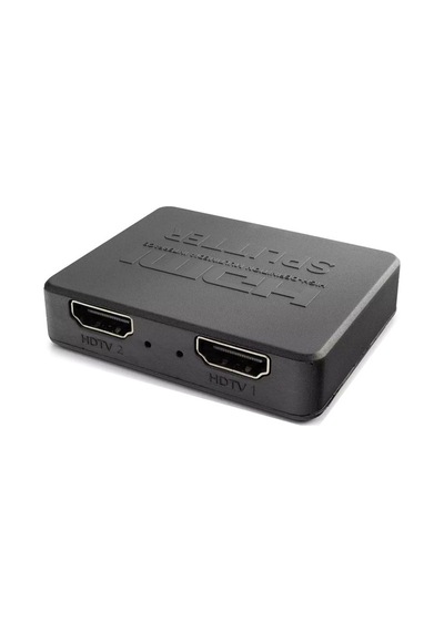 2 Port Hdmı Splitter 4k 1 Giriş 2 Çıkış + Usb Güç Kablosu