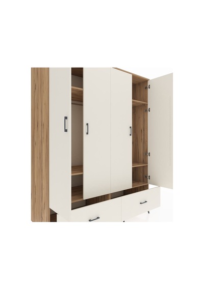 Kronos Gardrop 6 Raflı 2 Çekmeceli 2 Askılı 176x59x221 Çam-aytaşı Aytaşı Kronos Gardrop 6 Raflı 2 Çekmeceli 2 Askılı 176x59x221 Çam-aytaşı Aytaşı
