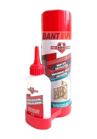 Hızlı Yapıştırıcı Börfh Mdf Kit Yapıştırıcı Set 200ml +50ml