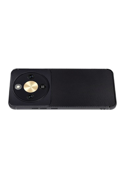 Huawei Honor Magic 8 Lite Uyumlu Auto Focus Karbon Kapak - Siyah