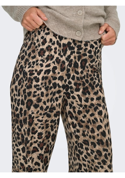 Only Onlthalia Life Hw Wide Kadın Pantolon 15342314 Leopar