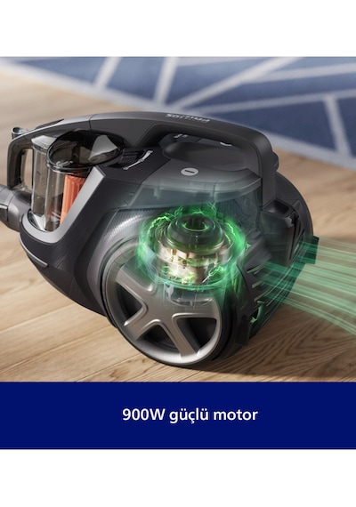 Philips Marathon Ultimate XB9550/10 899 W Toz Torbasız Elektrikli Süpürge
