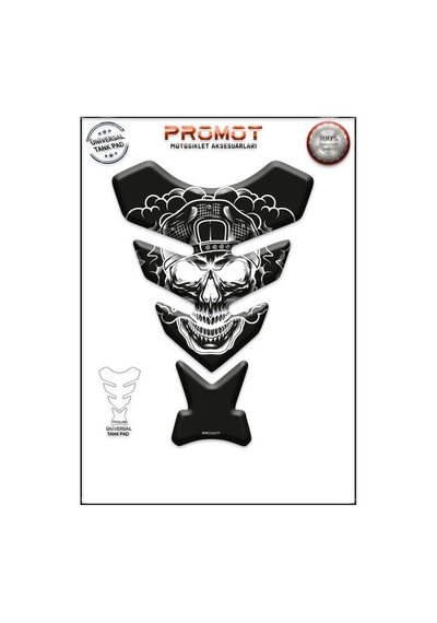 Universal Motosiklet Tank Pad 3d Sticker 0058 Diğer