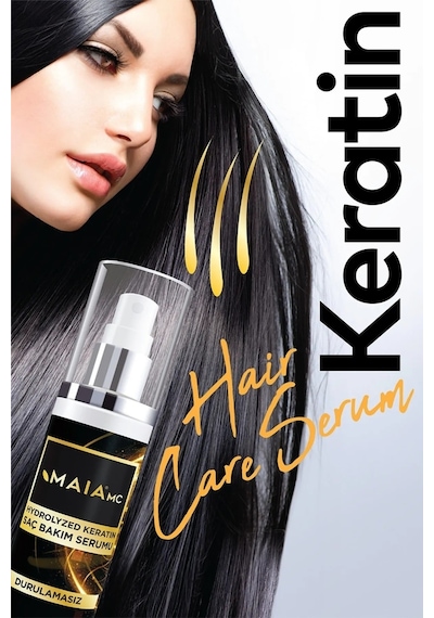 Maia Mc Saç Serumu 100 ML + Keratin Saç Kremi 250 ML + Keratin Şampuan 400 ML