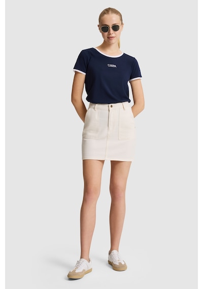 U.s. Polo Assn. Kadın Etek Dokuma 50322002-vr256 İnci