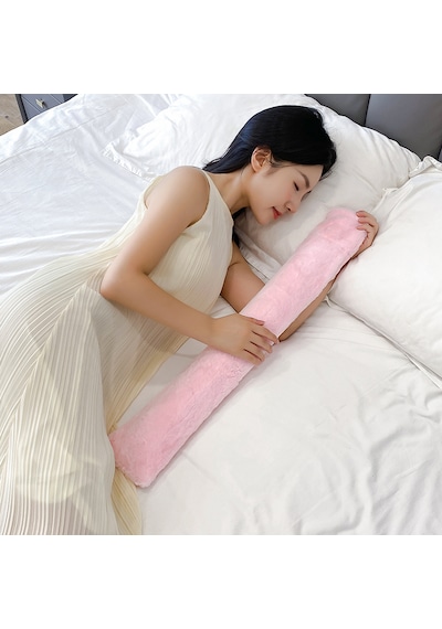 Peluş Kılıflı Uzun Sıcak Su Torbası 76 Cm - Yumuşak Dokulu 2500 Ml Kapasiteli Torba Çok renkli