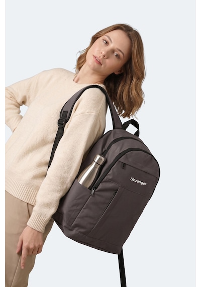 Slazenger Leroy Unisex Koyu Gri Sırt Çantası