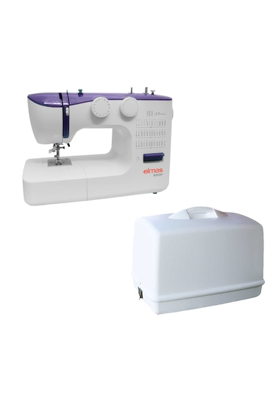 Elmas 990P Dikiş Makinesi Mor + Uzatma Tabla + Çanta