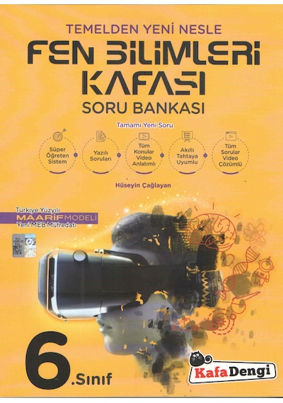 Kafa Dengi Yayınları 6.sınıf Fen Bilimleri Kafası Soru Bankası Maarif Model