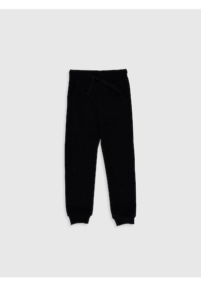 LC Waikiki Lcw Kids Siyah Kız Çocuk Jogger Eşofman Altı New Blakız Çocuk