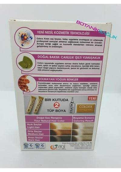 Saç Boyası Set -  8.1 Orta Küllü Kumral