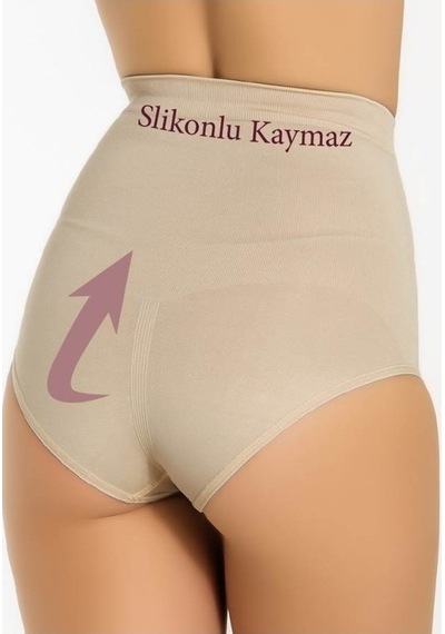 Miss Fit Yüksek Bel Slip Korse Silikonlu Kaymaz 33636