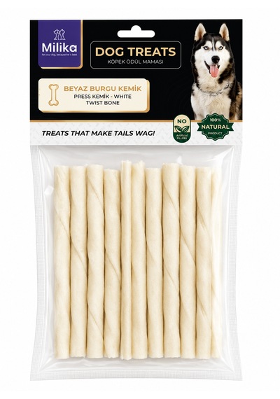 Milika Köpek Ödül Maması Beyaz Burgu