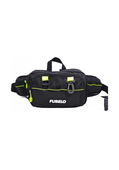 Fubelo Buddy Çok Amaçlı Balıkçı Bel Çantası - Siyah