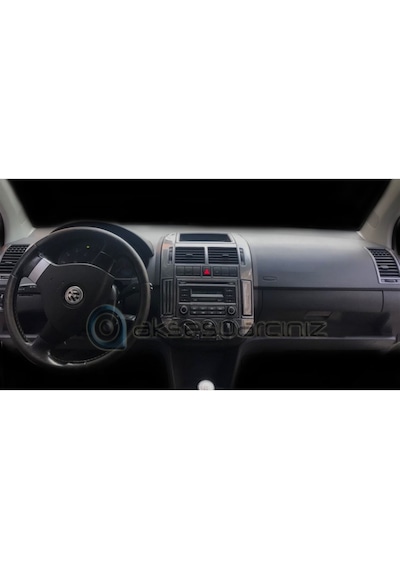 Meriç® Vw Polo Ön Torpido Kaplama Piano Black 15 Parça 2005-2009 (530157615)