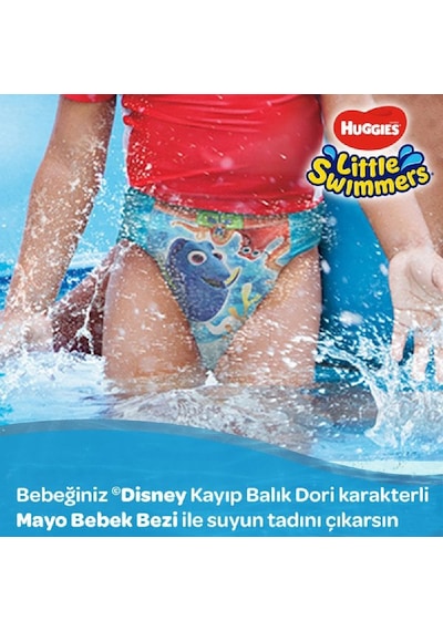 Huggies Little Swimmers Mayo Bebek Bezi 3-4 Yaş 12x5 60 Adet 3 - 4 Numara