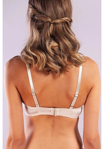 Gala Balconette Foam Cup Lace Bra, Ten Konforlu Ve Şık Sütyen, Strapless Çok Renkli