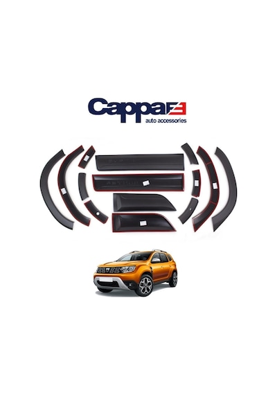 Cappafe Dacia Duster Kapı Çamurluk Dodik Seti 2018 2019 2020 2021 Komple Set