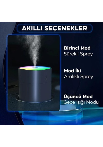 Polham Led Işıklı Hava Nemlendirici Difüzör 400 ML