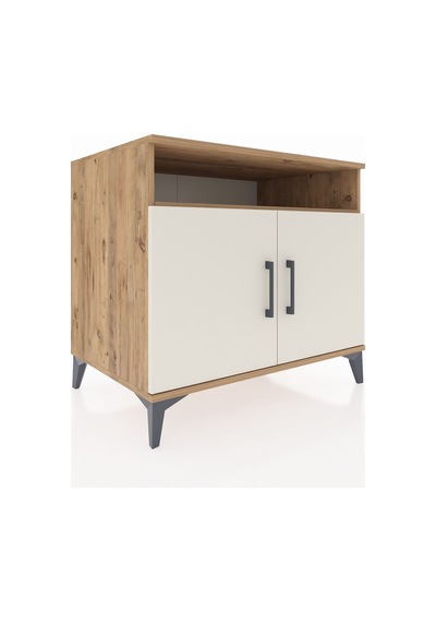 Kronos Şifonyer 2 Raflı 2 Kapaklı 88x59x80 Çam-aytaşı Çam