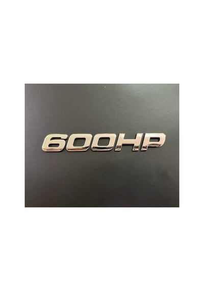 Vtr 600 Hp Krom Bagaj Yazısı 3m 3d Abs Mercedes 560