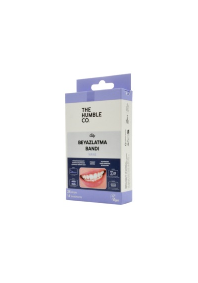 The Humble Co Teeth Whitening Strips - Fresh Mint 28 Strips Diş Beyazlatma Bandı Nane
